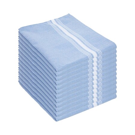 Monarch Brands Bistro Napkins - Reverse Baby Blue, 12PK PNP-RV-BISTRO-BB
